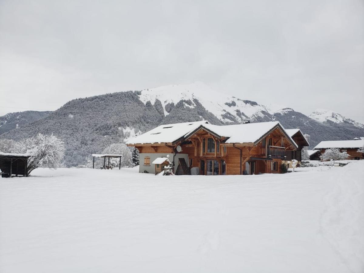 Chalet La Merlerie モルジヌ エクステリア 写真